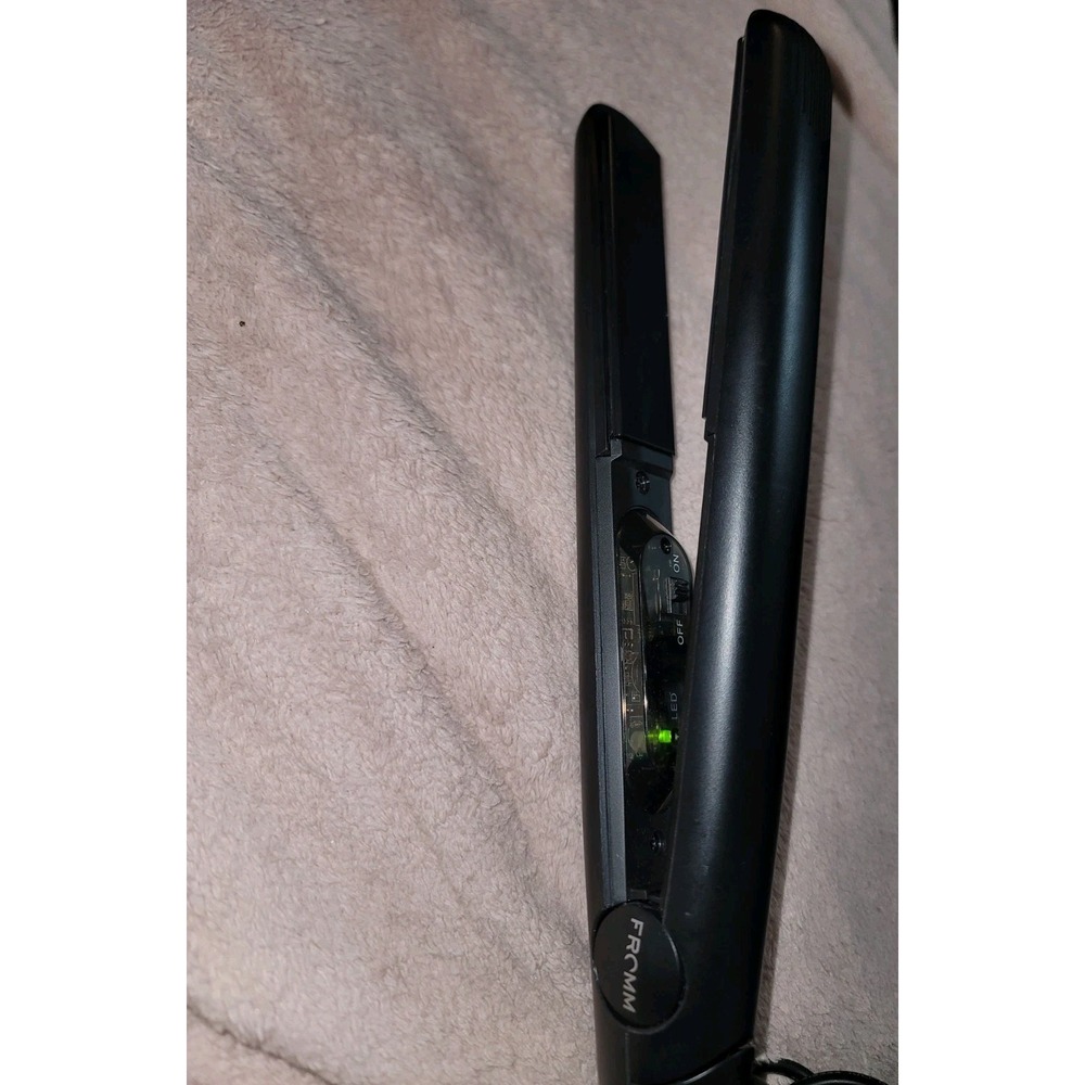 Fromm F8001 Elite Thermal 1" Professional Hair Straightener Flat Iron Black - Picture 7 of 7